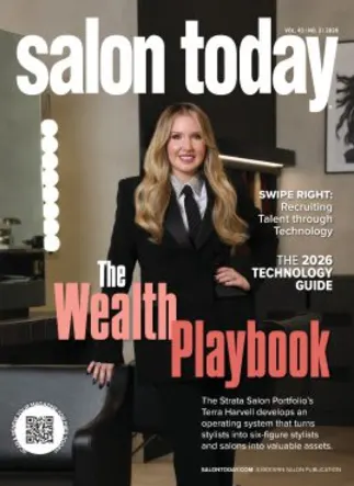 Cover of Salon Today with Terra Harvell on the cover