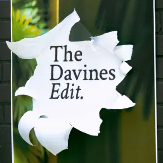 A graphic for The Davines Edit