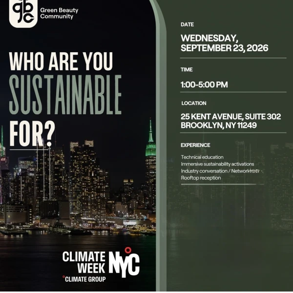 Graphic for Climate Week NYC