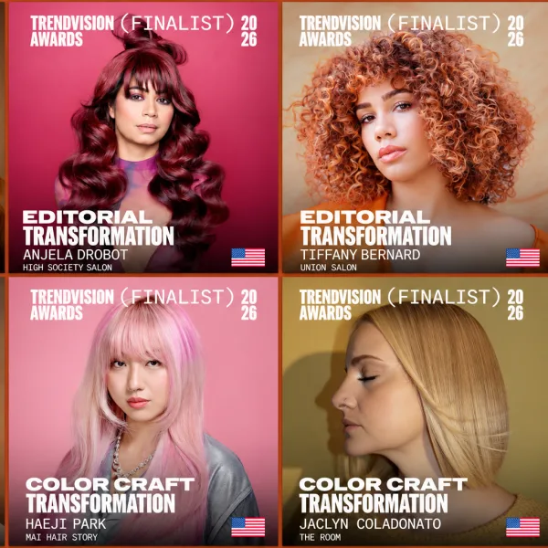 A graphic of six model images