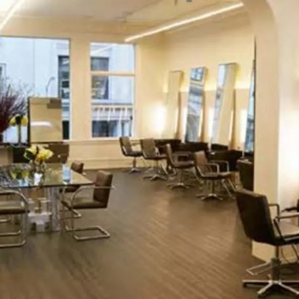 A hair salon.