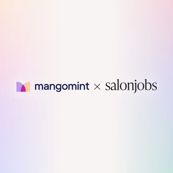 Logos from mangomint and salonjobs