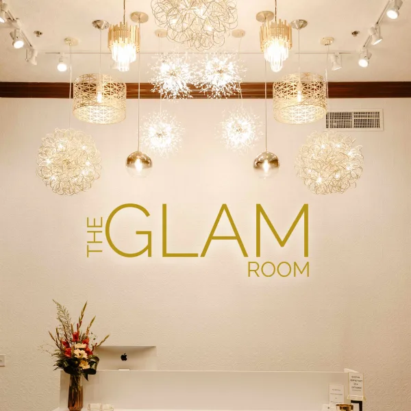 The Glam Room front desk