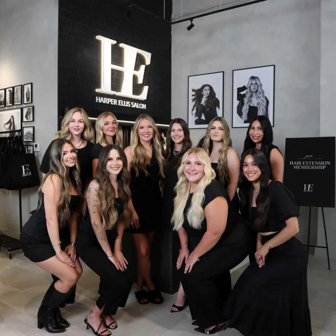 Harper Ellis Hair Group Shot