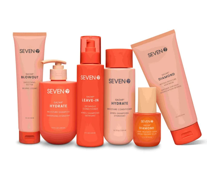 Lineup of SEVEN's Gazar line