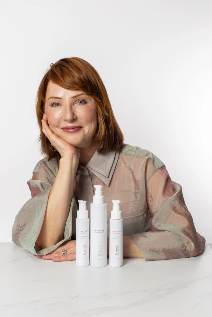 Jennifer Sherak and her three-step skincare system