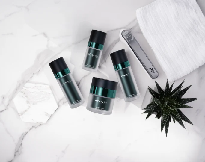 The Althaea Skincare line.