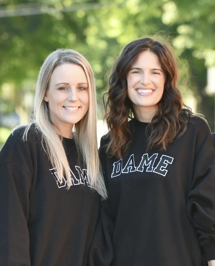 Candice Hogan and Maggie Dame