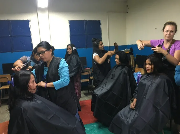 Global Stylist Scholarship in Guatemala in 2017