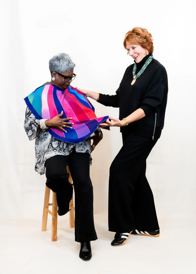 Shari Braendel discovers a client's perfect color palette.