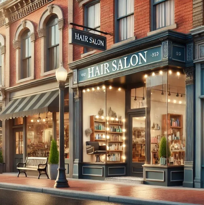 A hair salon