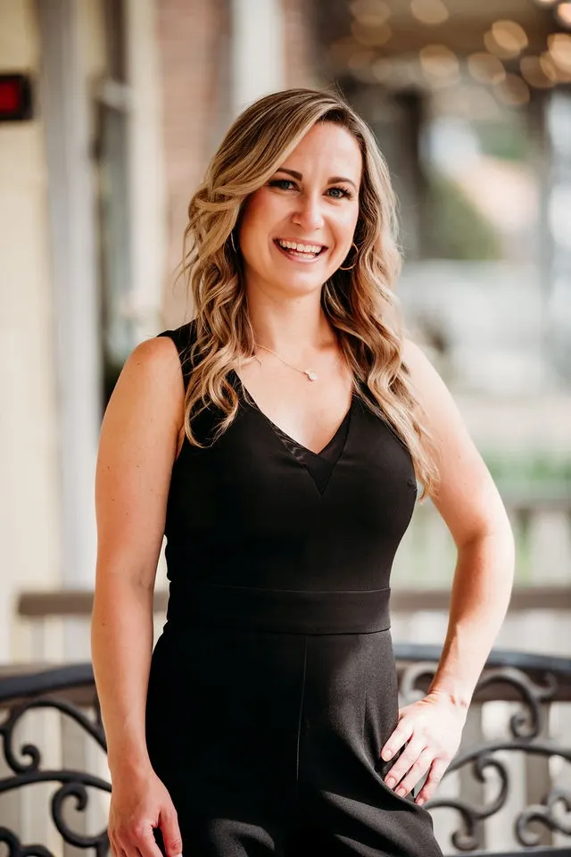Hand on hip is Heather Coles, owner of The Langmore Salon.