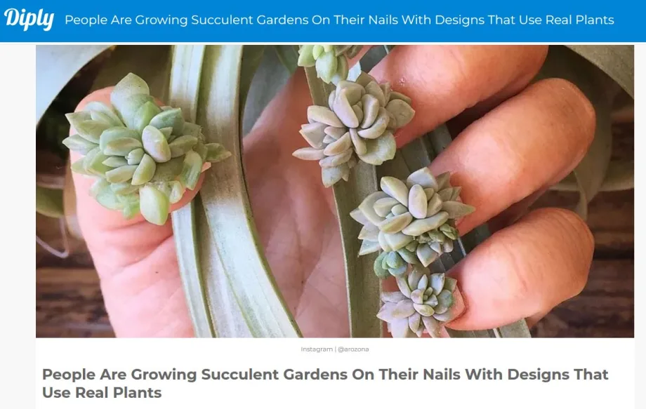 Giving New Meaning to a Green Thumb