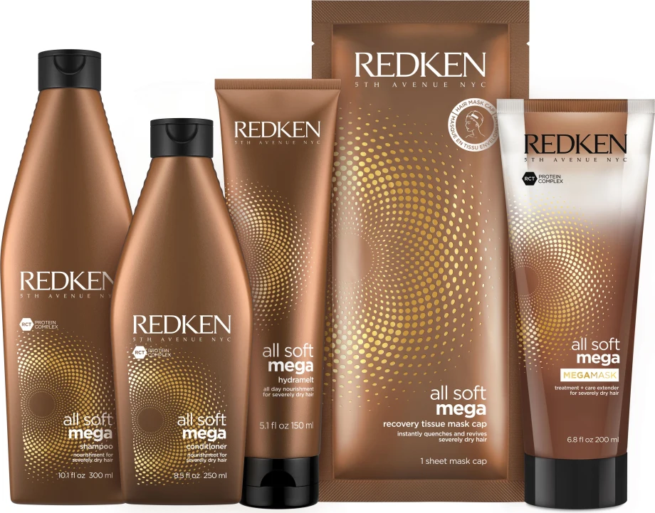 Redken Releases All Soft Mega Hair Care Range