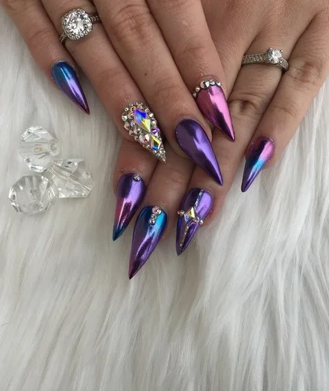 Day 116: Embellished Nail Art