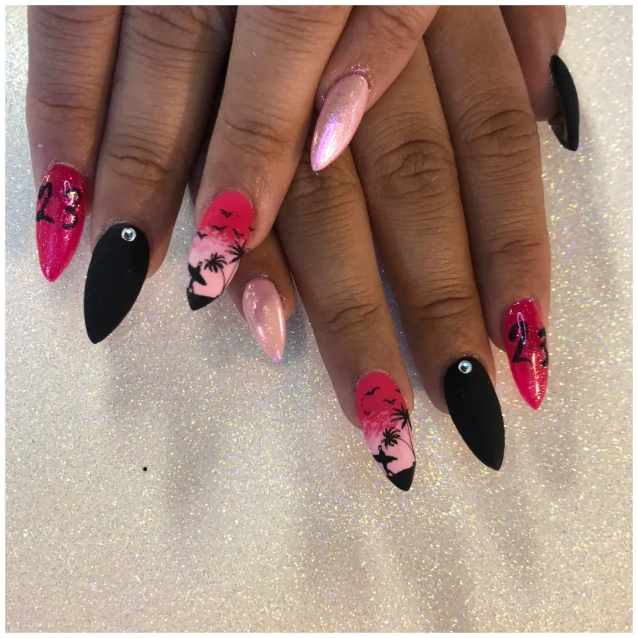 Day 178: Summer Vacation and Disney Nail Art