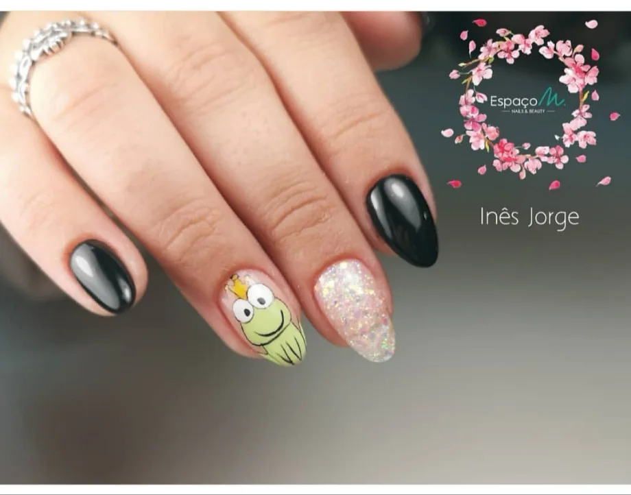 Day 90: Frog Prince and More Nail Art
