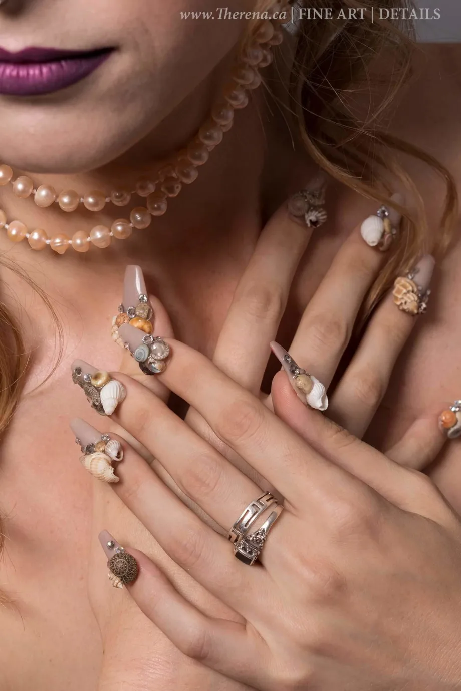 Day 236: Seashell Nail Art