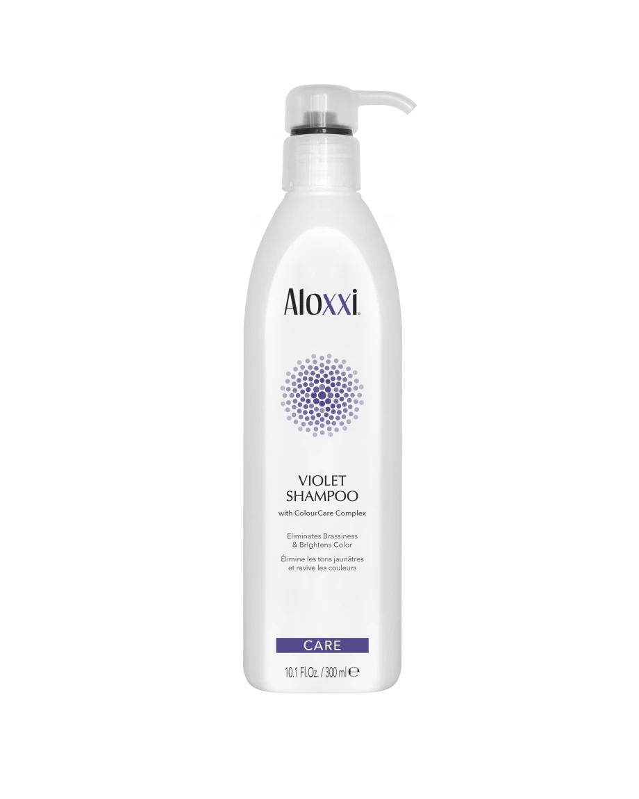 Aloxxi Violet Shampoo Busts Brass