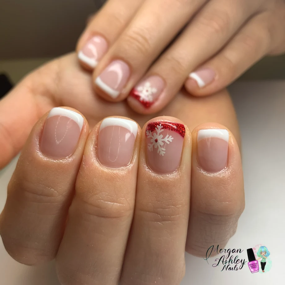 Day 357: Christmas Snowflake French