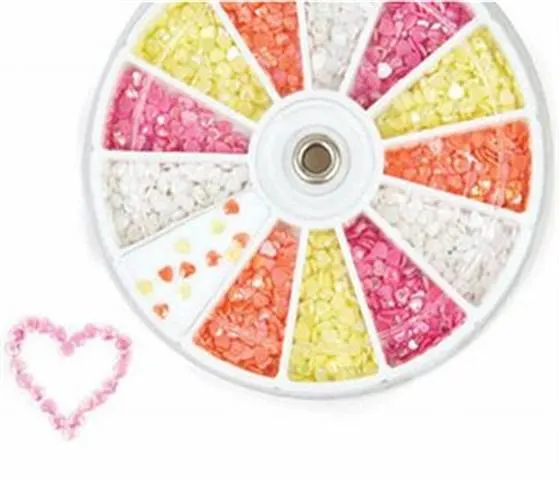 Iridescent 600-Piece Hearts Carousel