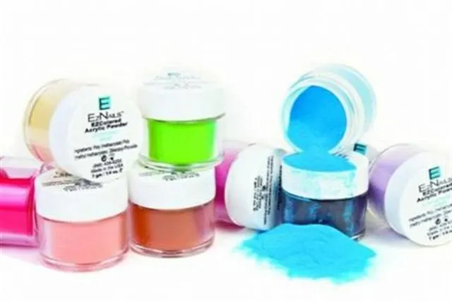 Colored and Glitter Acrylic Powders