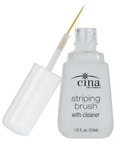 Striping Brush with Cleaner