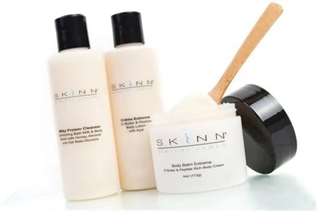 Body Balm, Créme Extreme, and Milky Protein Cleanser