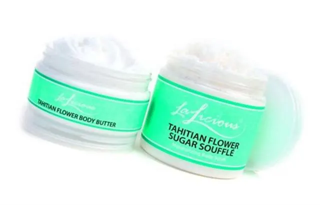 Tahitian Flower Body Butter and Sugar Souffle