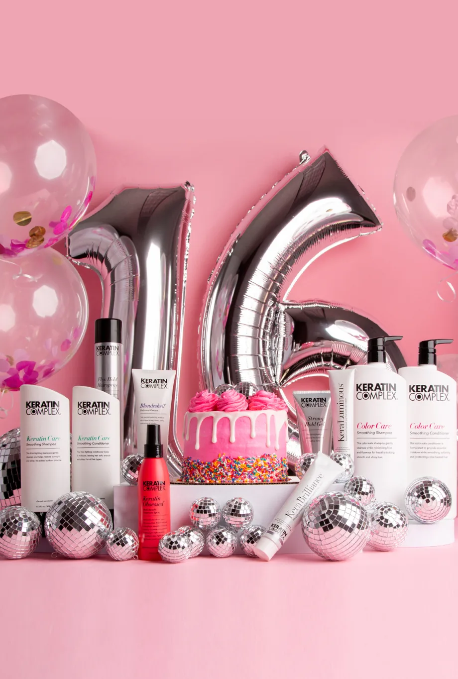Keratin Complex Celebrates Their Sweet 16 Brand Anniversary