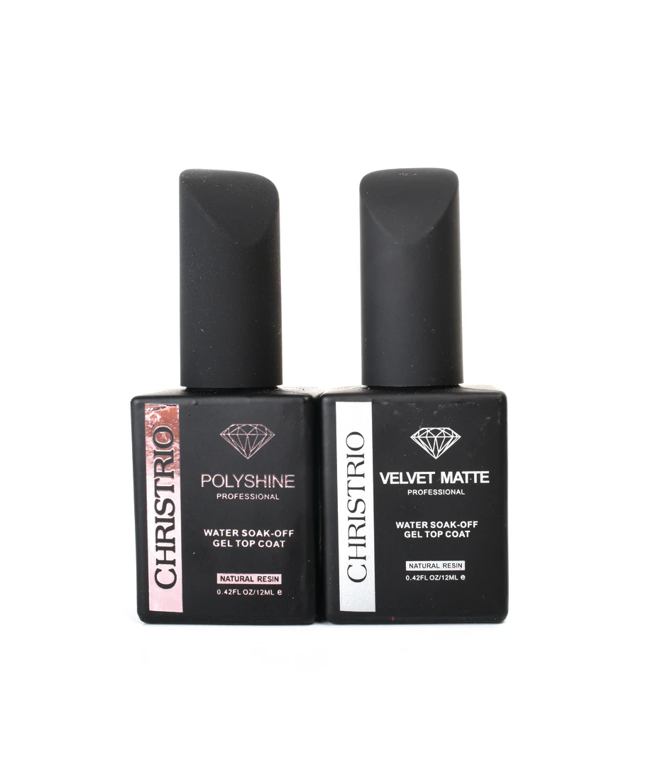 Water Soak-Off Gel Top Coats