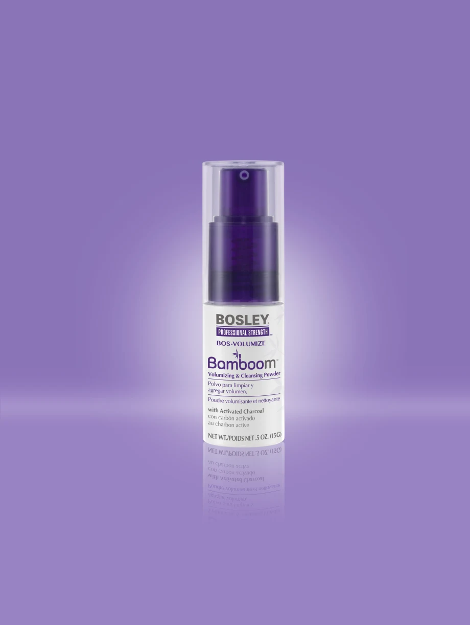 Bosley Professional Strength Launches BosVolumize BamBoom Volumizing & Cleansing Powder