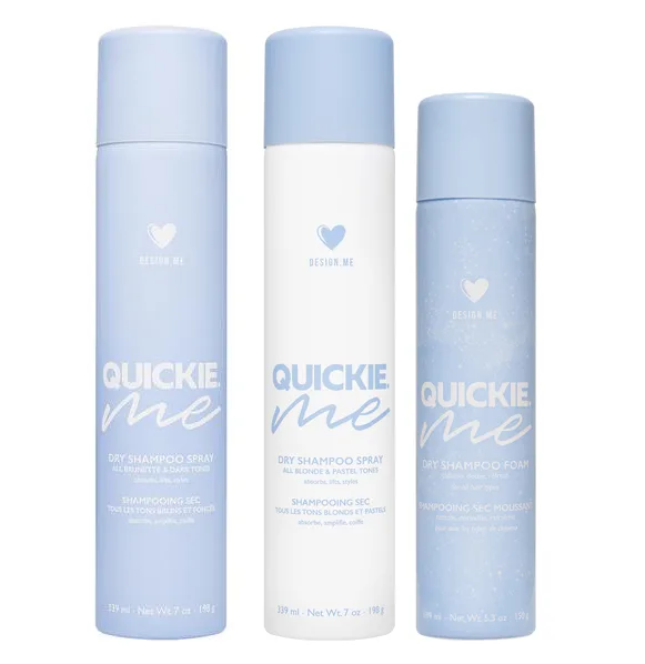 Product Spotlight: Quickie.ME Dry Shampoo Foam and Spray