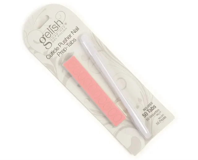 Cuticle Pusher and Nail Prep Tabs
