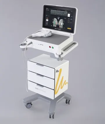 A shot of Ultherapy PRIME