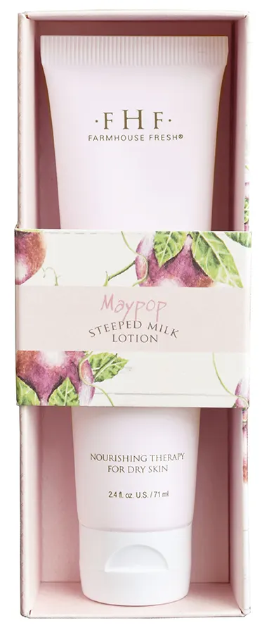 FarmHouse Fresh Launches Vegan Maypop-Steeped Milk Lotion