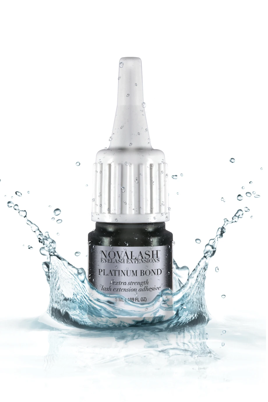 Make Lashes Oil-Proof and Instantly Waterproof with NovaLash's Platinum Bond Lash Adhesive