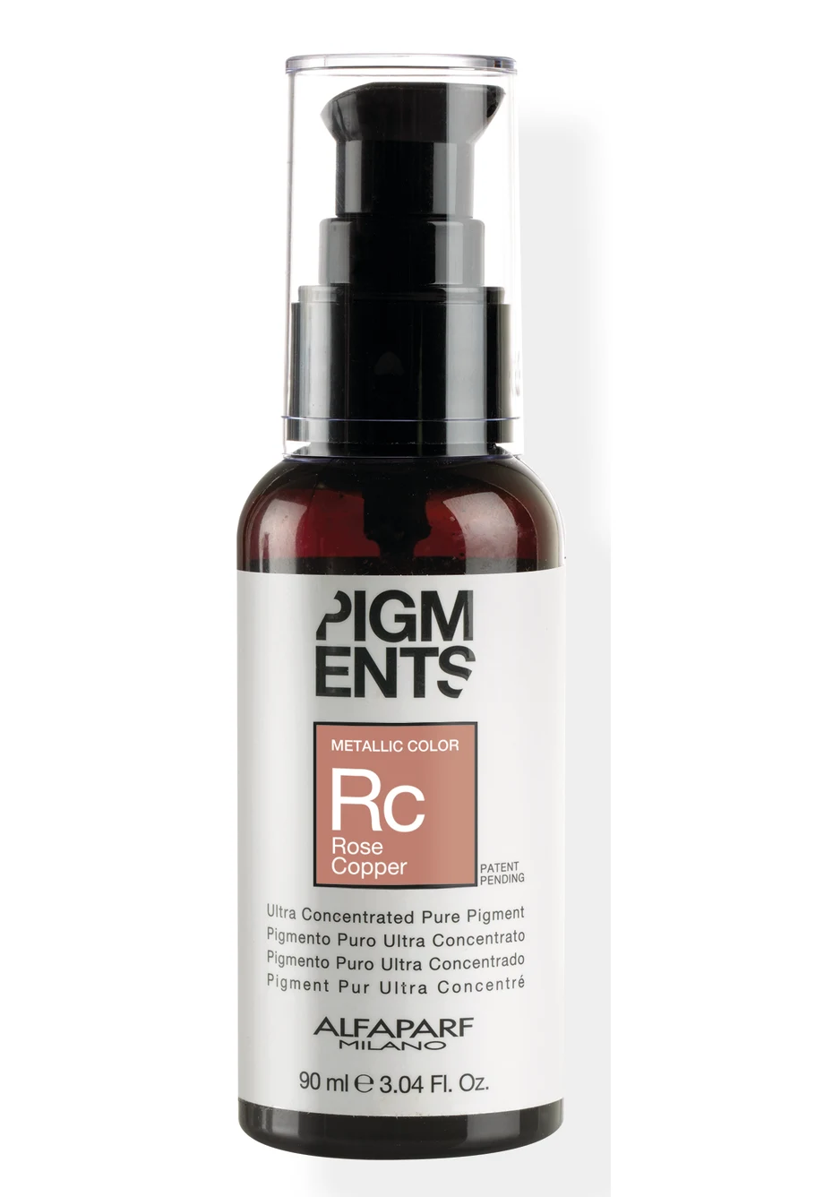 Alfaparf Milano's Gray Black, Rose Copper and Bronze Pigments
