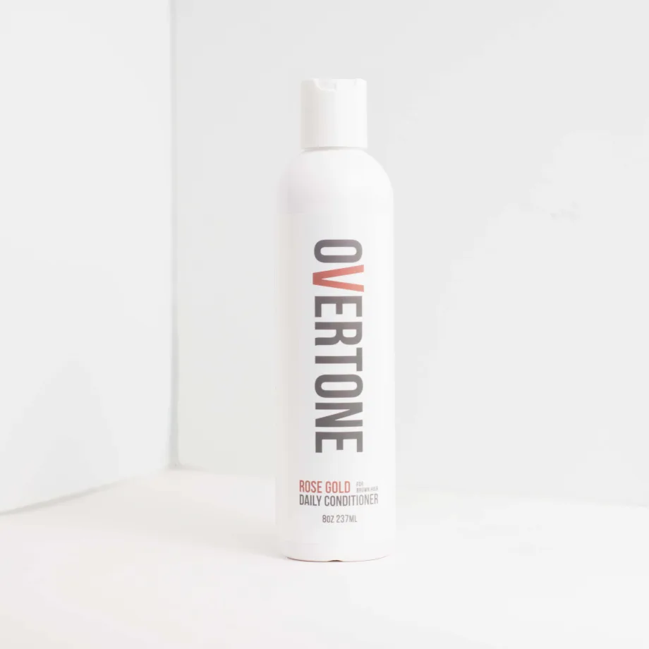 Overtone Haircare Releases Rose Gold for Brown Hair