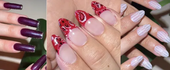 Three manicures