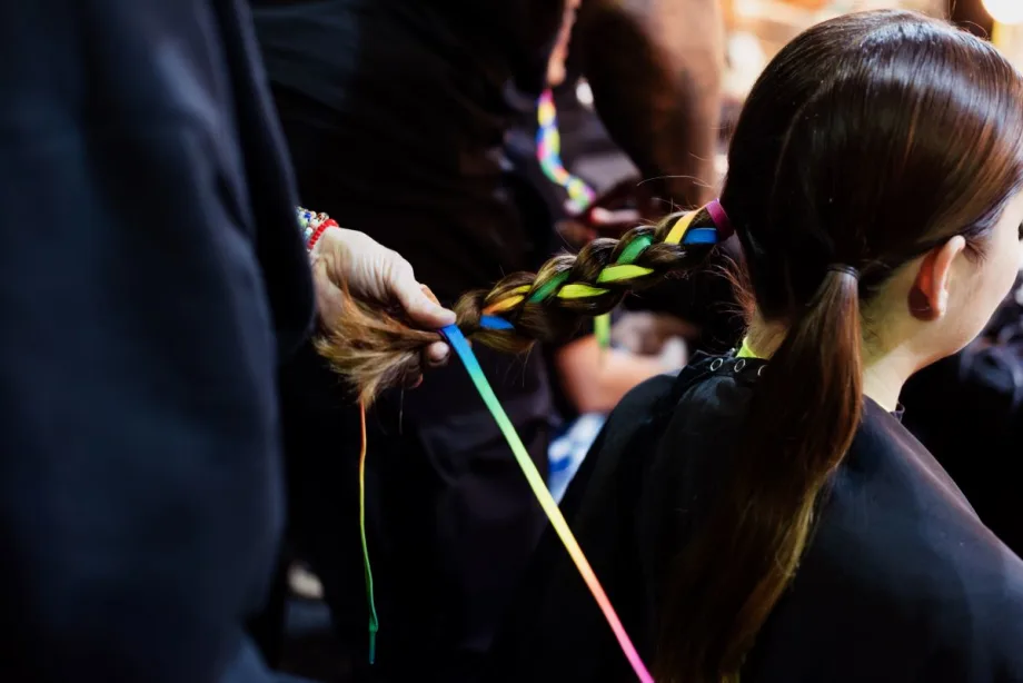 Aveda Joined Stella McCartney Backstage to Kick off 2023 Spring-Summer Collection