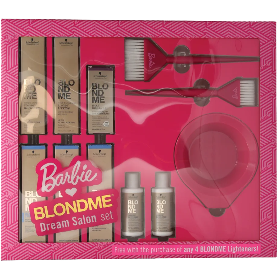 Schwarzkopf's BLONDME & Barbie Launch New Blonde Hair Care Kits