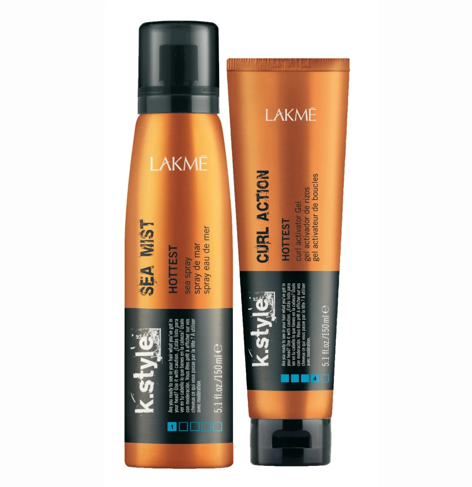 Lakme USA k.style Hottest Beach Waves for Days Product Duo