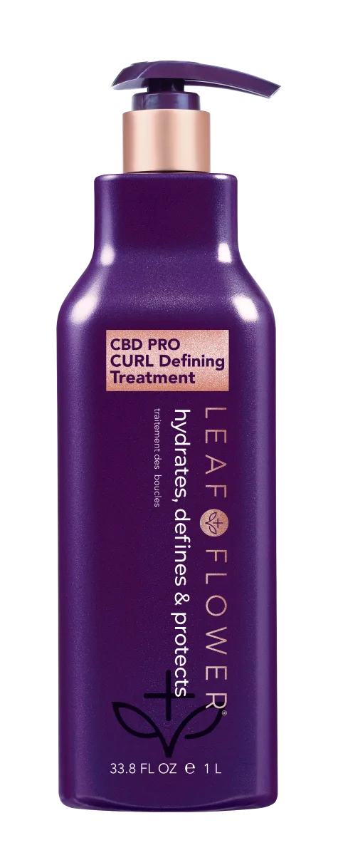 Leaf & Flower Launches CBD PRO Curl Defining Treatment