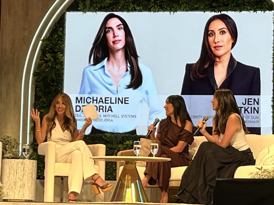 A panel discussion with Tania Kingsrud, Jen Atkin, and Michaeline De Joria