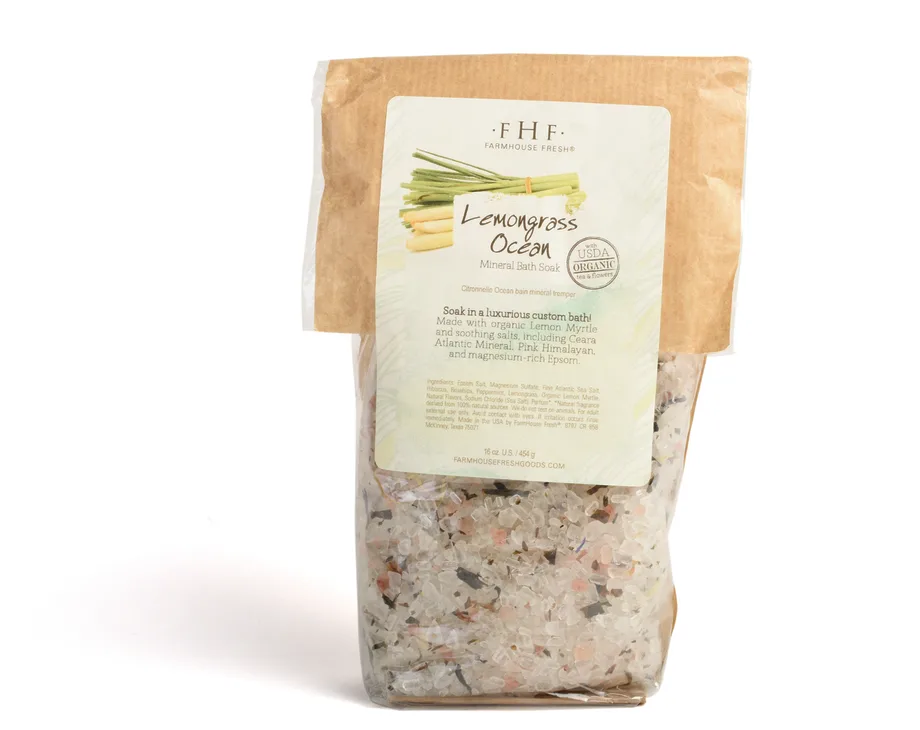 Lemongrass Ocean Mineral Bath Soak