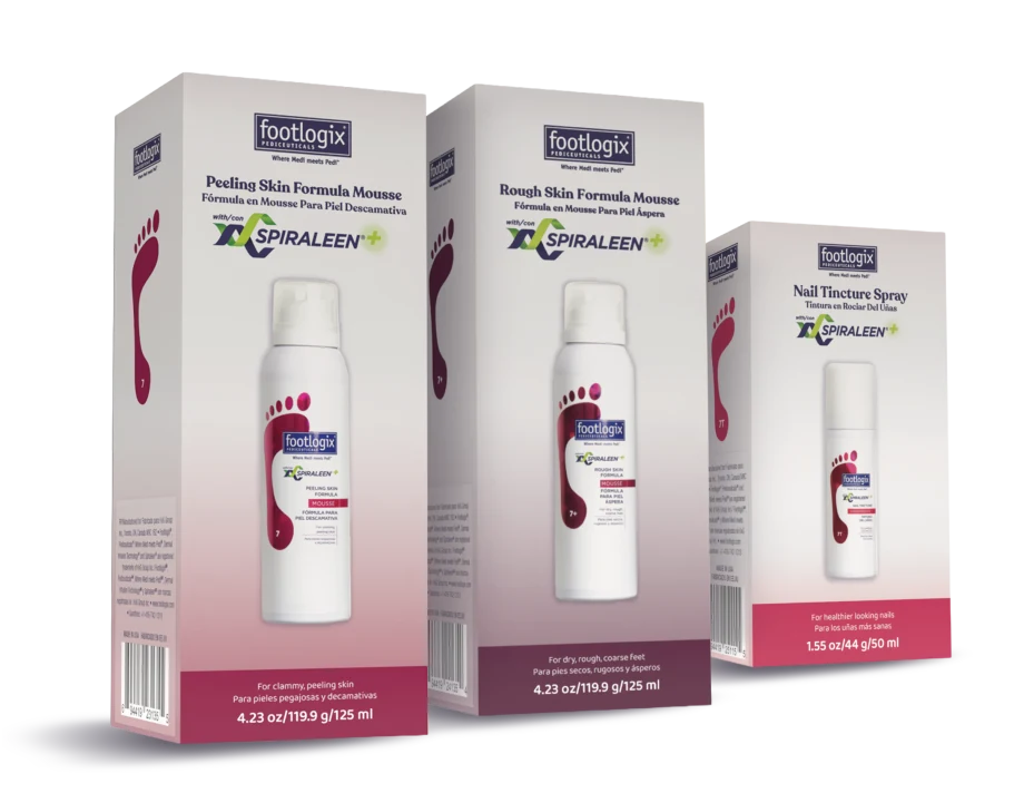 Footlogix Powers Up Footcare with New Spiraleen+