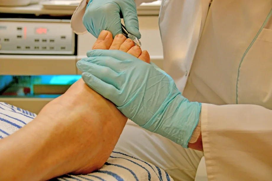 A pedicure