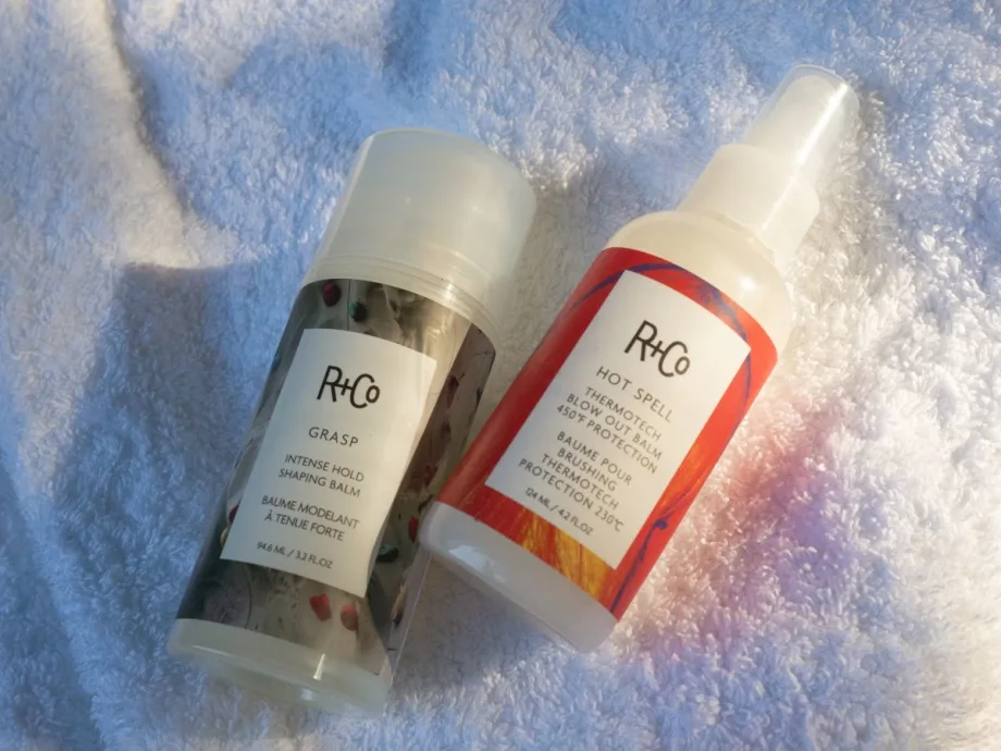 R+Co Launches HOT SPELL ThermoTech Blow Out Balm + GRASP Intense Hold Shaping Balm