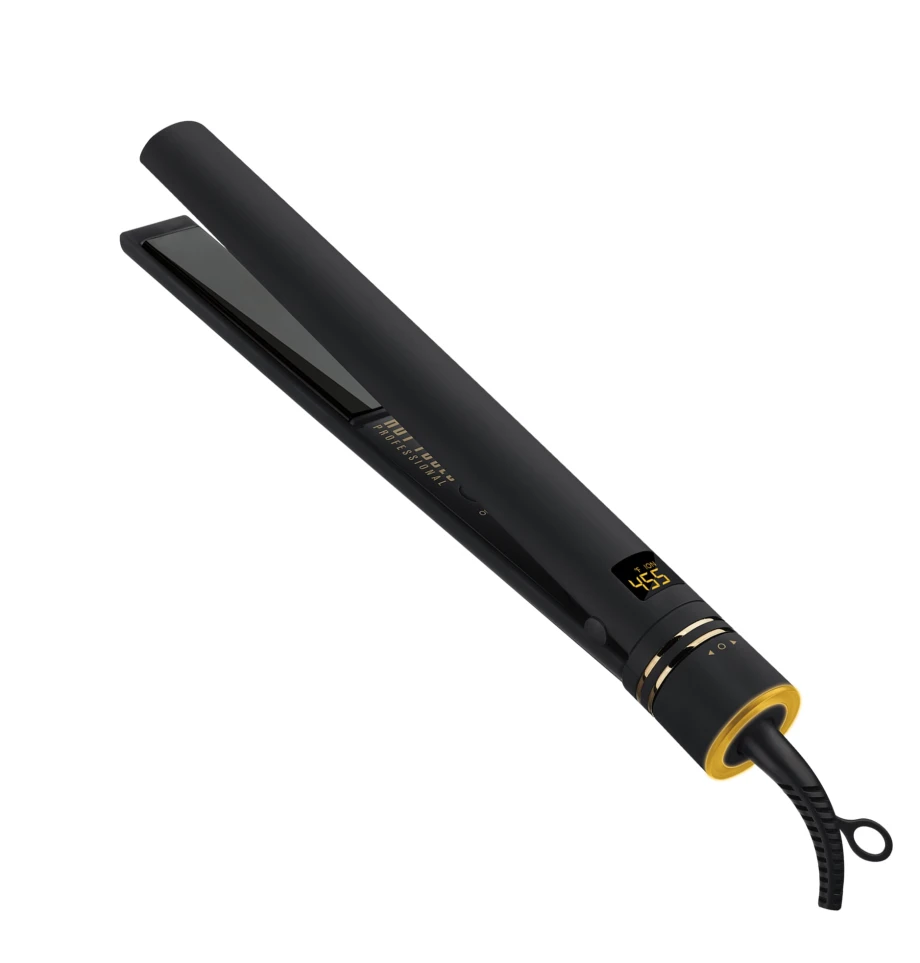 Hot Tools' Black Gold 1" Ionic Salon Flat Iron